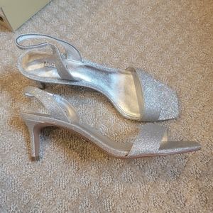 Michael Kors Mila Glitter SandalSize 8